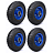 Комплект пневматических колёс RS Ø 250 мм (4 шт)